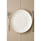 Heda Porselen Hayal Altın Yaldız 6'lı Porselen Pasta Tabağı Seti 20 Cm - Tatlı ve Sunum Tabağı