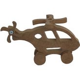 Hedefixtoys Ahşap Oyuncak Helikopter