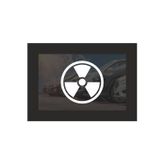 Hediyenebak Hediyene Bak Depo Kapağı Radyasyon Araç, Araba, Oto, Motorsiklet, Kask, Laptop, Cam Sticker 12X12 Cm
