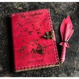 Hediyesec Yay Burcuna Hediye Isme Özel Deri Defter