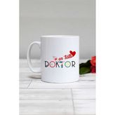 Hedizu Beyaz En Tatlı Doktor Kupa Bardak