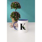 Hedizu Botanik K Harfli Lacivert Kupa