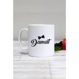 Hedizu Damat Hediye Beyaz Kupa