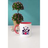 Hedizu Sevimli Panda Kırmızı Kupa