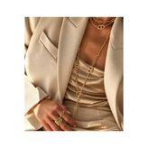 Hegi Collection HRMS MODEL KALIN GOLD ZİNCİR KOLYE