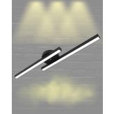 Hegza Lighting Marea Plafonyer Siyah 3000K Sarı Işık Modern Led Avize