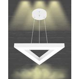 Hegza Lighting Trian Ayarlanabilir Sarkıt Beyaz Kasa 3000K Sarı Işık Modern Led Avize