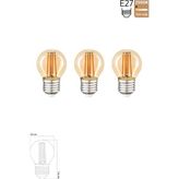 Heka LED Ampul 6W 2500K E27 (Gün Işığı) Erd-43 - 3'lü