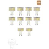 Heka Smd LED Ampul G9 9W 3000K ERD-270 - 10'lu