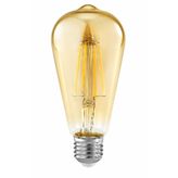 Helios Ledmar Ledmar HS-2099 8W E27 Amber Rustik Armut LED Ampul