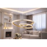 Hella Led Avize, Gold, 50 Cm