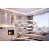 Hella Led Avize, Krom, 50 Cm