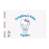 Hello Kitty 25*35 15 Yp. Spiralli Resim Defteri