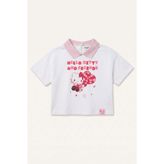 Hello Kitty and Friends Penye Kısa Kollu Tişört Kız Bebek