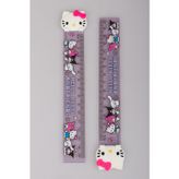 Hello Kitty "DEKOMUS ISLAK MENDİL HEDİYELİ" HELLO KITTY "TEKLİ" CETVEL 15 CM