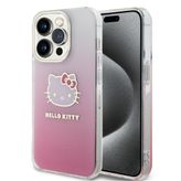 Hello Kitty iPhone 15 Pro Elektroplating Gradyan Kılıf