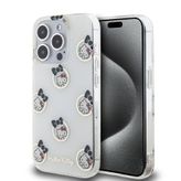 Hello Kitty iPhone 15 Pro Elektroplating Kabarcık Baskılı Kılıf
