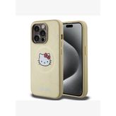 Hello Kitty iPhone 15 Pro Kitty Head Deri MagSafe Uyumlu Kılıf