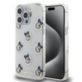 Hello Kitty iPhone 15 Pro Max Elektroplating Kabarcık Baskılı Kılıf