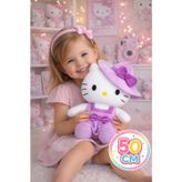 Hello Kitty Şapkalı Peluş Oyuncak - 50 CM