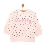 HelloBaby Basic Az Şardonlu Aslan Desenli Sweatshirt Kız Bebek -