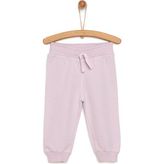 HelloBaby Basic Az Şardonlu Eşofman Alt Kız Bebek - 9 Ay - Lila