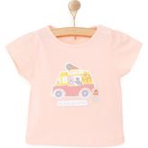 Hellobaby Basic Baskılı Tshirt Kız Bebek - Açık Pembe - 1 Yaş