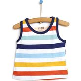 HelloBaby Basic Erkek Bebek Atlet Tshirt - 9 Ay - Renkli
