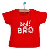 HelloBaby Basic Erkek Bebek Kırmızı Tshirt