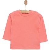 HelloBaby Basic İnterlok Uzun Kol Tshirt Kız Bebek - Açık Pembe - 2 Yaş