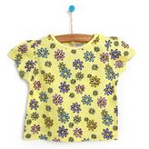 HelloBaby Basic Kız Bebek Açık Sarı Tshirt