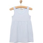 HelloBaby Basic Kız Bebek Mavi Elbise