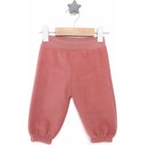 HelloBaby Basic Kız Bebek Polar Pantolon Gül Kurusu 6 Ay