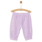 HelloBaby Basic Lastikli Kadife Eşofman Alt Kız Bebek