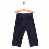 HelloBaby Basic Pileli Denim Pantolon Kız Bebek - Lacivert