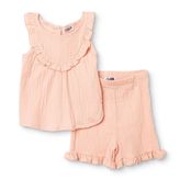 HelloBaby Bluz-Şort - Somon