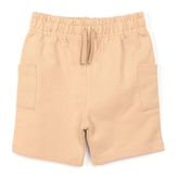 HelloBaby Erkek Bebek Basic Şort Reçme Paça Bej -