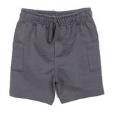 HelloBaby Erkek Bebek Basic Şort Reçme Paça Gri -