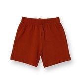 HelloBaby Erkek Bebek Basic Şort Reçme Paça Kahverengi -