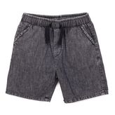 HelloBaby Erkek Bebek Denim Şort Reçme - Siyah