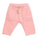 HelloBaby Gül Kurusu Basic Kız Bebek Cepli Pantolon