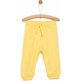 HelloBaby HelloBaby Basic Az Şardonlu Eşofman Alt Kız Bebek - Açık Sarı - 9 Ay