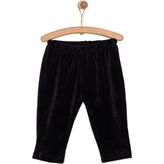 HelloBaby HelloBaby Basic Kadife Eşofman Alt Erkek Bebek - Siyah - 2 Yaş