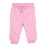 HelloBaby Kız Bebek Basic Eşofman Alt Reçme Paça Pembe -
