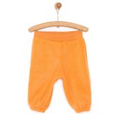 HelloBaby Kız Bebek Basic Pantolon Polar Lastikli Paça Mercan -