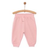 HelloBaby Kız Bebek Eşofman Alt Reçme Paça Pudra -