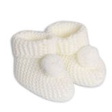 HelloBaby Kız Bebek Patik - Ekru