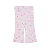 HelloBaby Kız Bebek Tayt Kalp Baskılı Desenli - Pembe