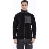 HELLY HANSEN BLOCK FULLZIP POLAR MONT - Black