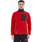 HELLY HANSEN BLOCK FULLZIP POLAR MONT - Red